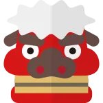 Lion Dance SVG Icon